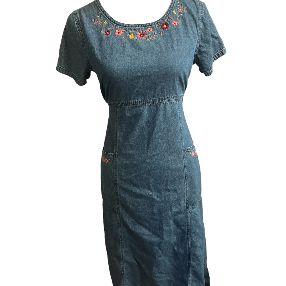 Embroidered Maxi Dress
